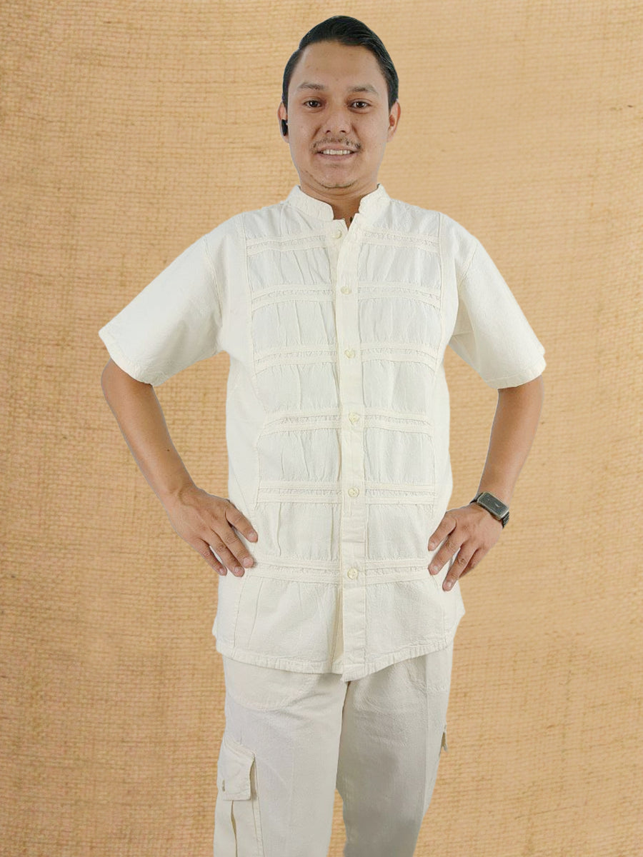 Playa Pantalon Blanco De Manta Para Hombre Vestir Pantalon Y