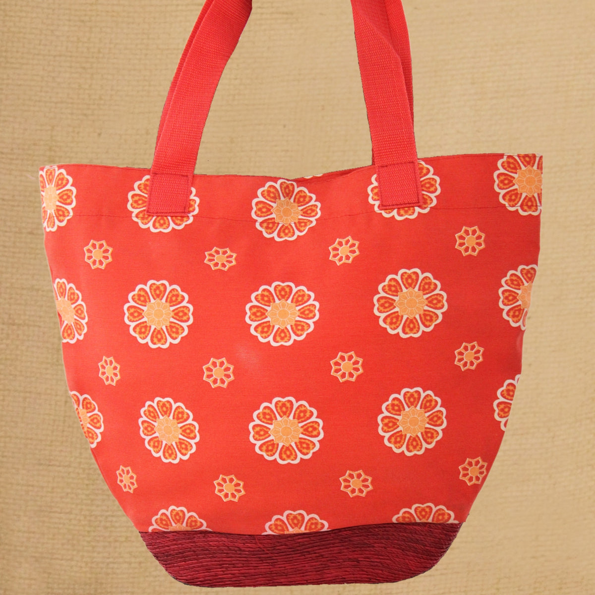 Handbags made cheap from upholstery fabric